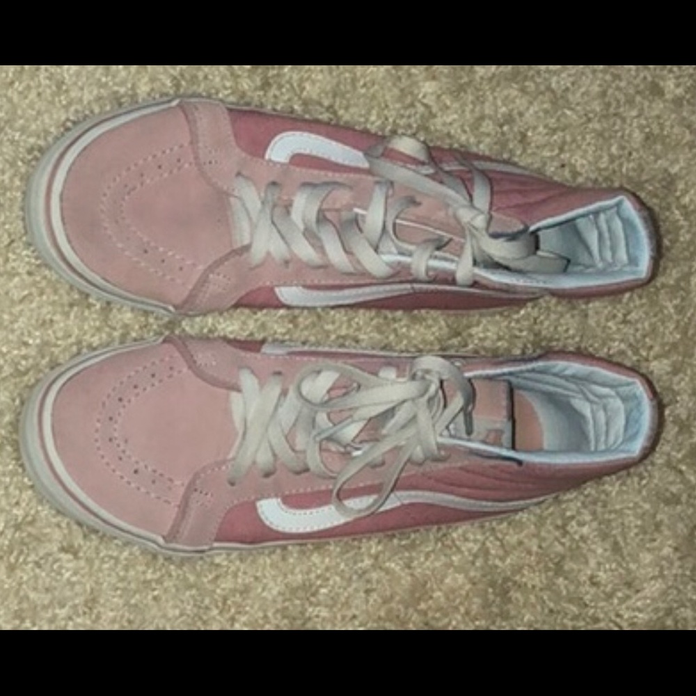 Reserved Pink Vans